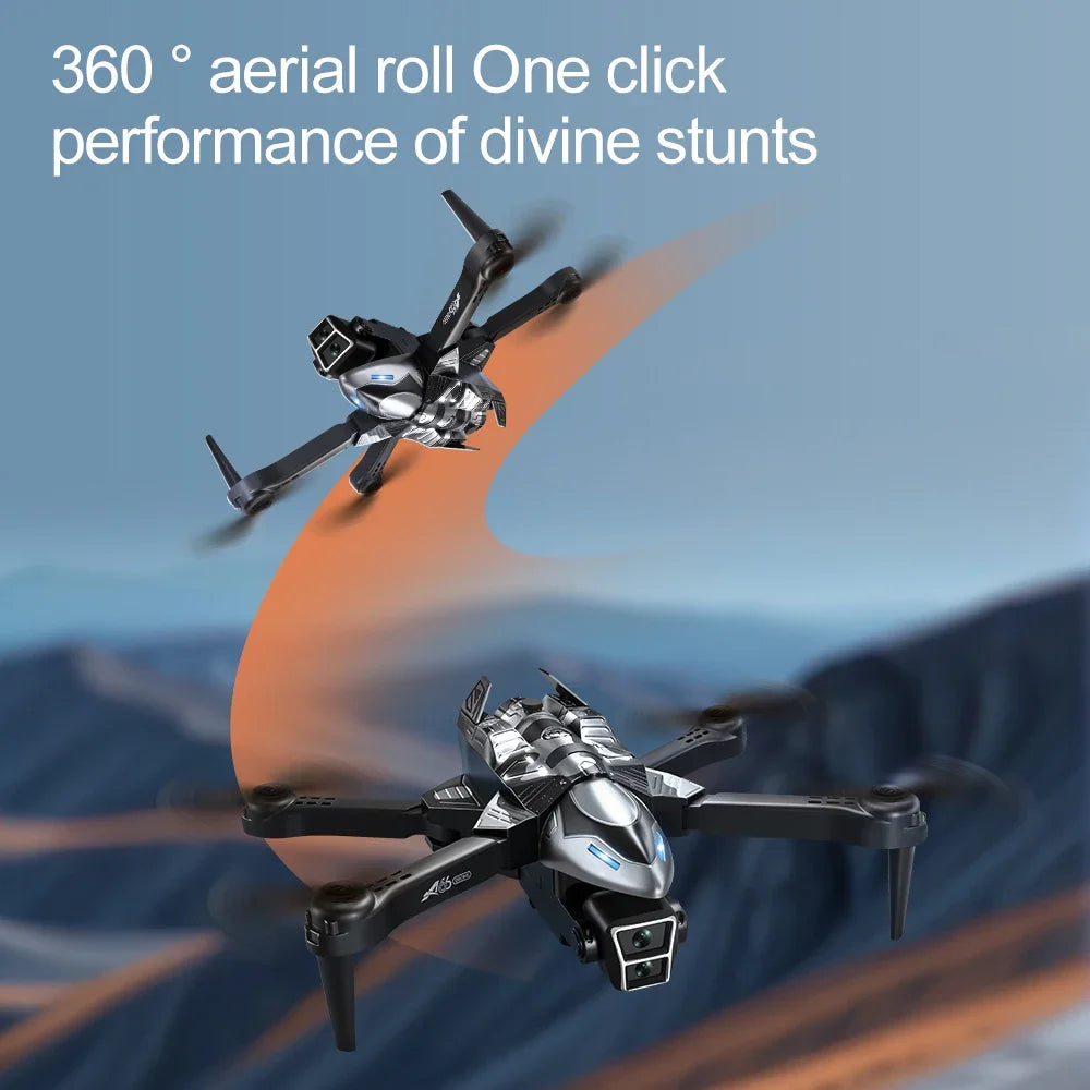 Drone Spray Fighter HD Dual Camera A66 Aerial Photography Drone Obstacle Avoidance Optical Flow with WIFI Signal Headless Mode