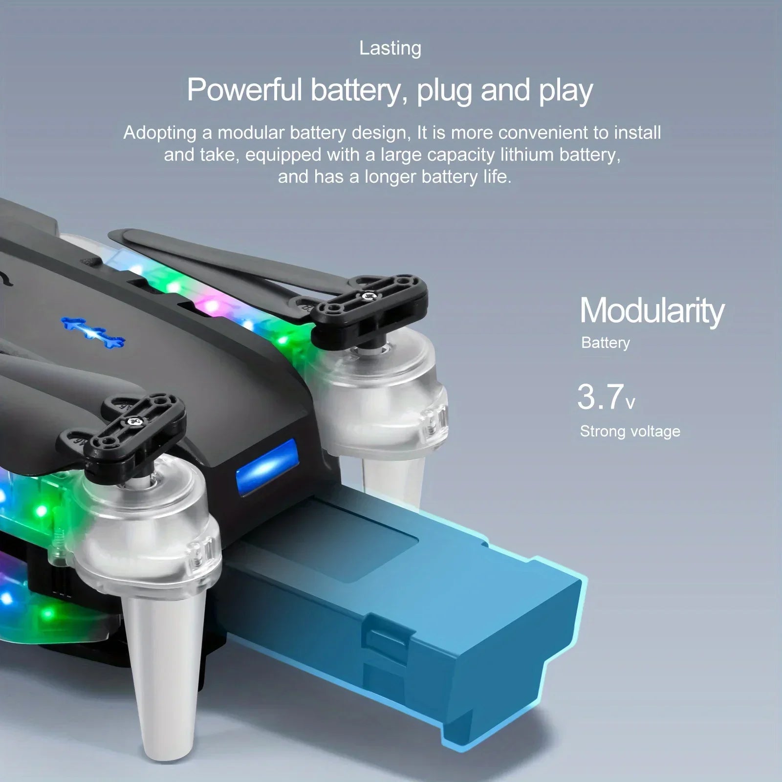 E88/E99 Drone with HD Screen Control Dual Camera Color LED Lights Light Stream Positioning ESC Technology RC Quadcopter