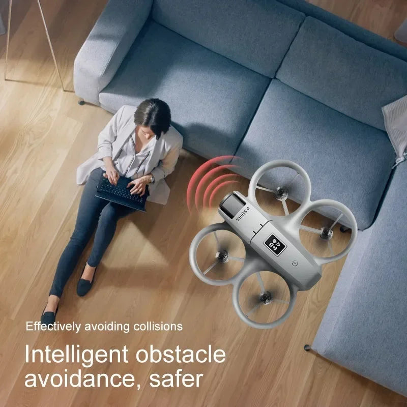New D16 Drone HD ESC Dual Camera Propeller Safety Design Optical Stream Positioning Three Sides Obstacle Avoidance Headless Mode