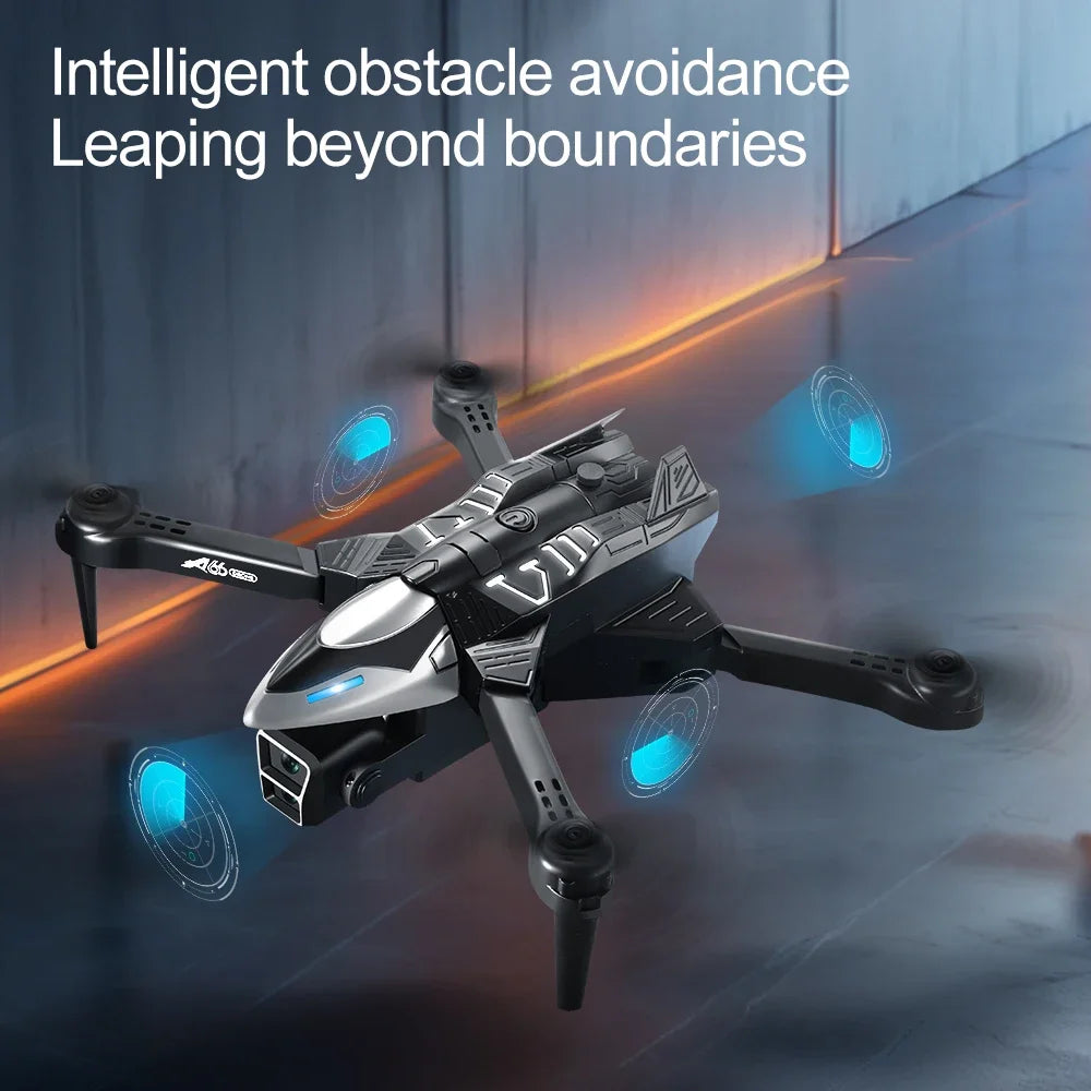 Drone Spray Fighter HD Dual Camera A66 Aerial Photography Drone Obstacle Avoidance Optical Flow with WIFI Signal Headless Mode
