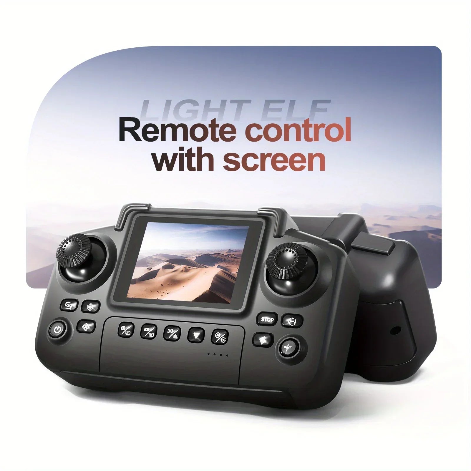 E88/E99 Drone with HD Screen Control Dual Camera Color LED Lights Light Stream Positioning ESC Technology RC Quadcopter