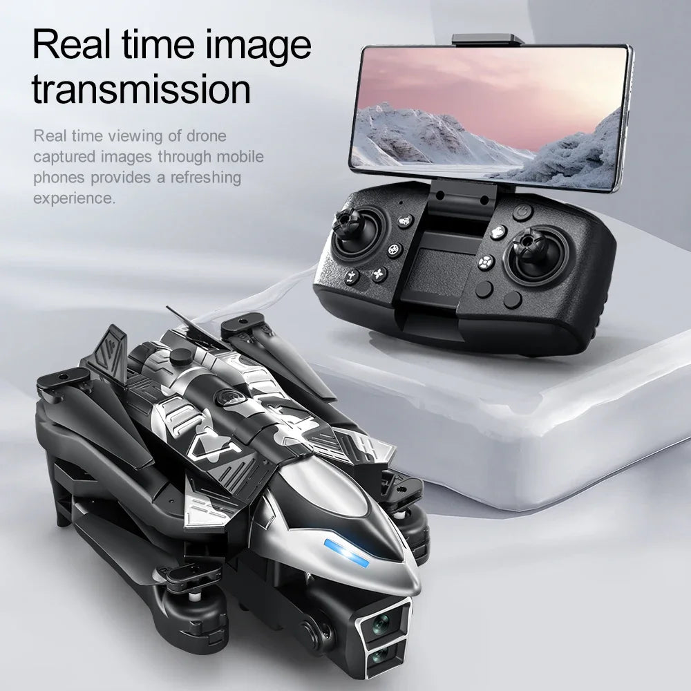 Drone Spray Fighter HD Dual Camera A66 Aerial Photography Drone Obstacle Avoidance Optical Flow with WIFI Signal Headless Mode