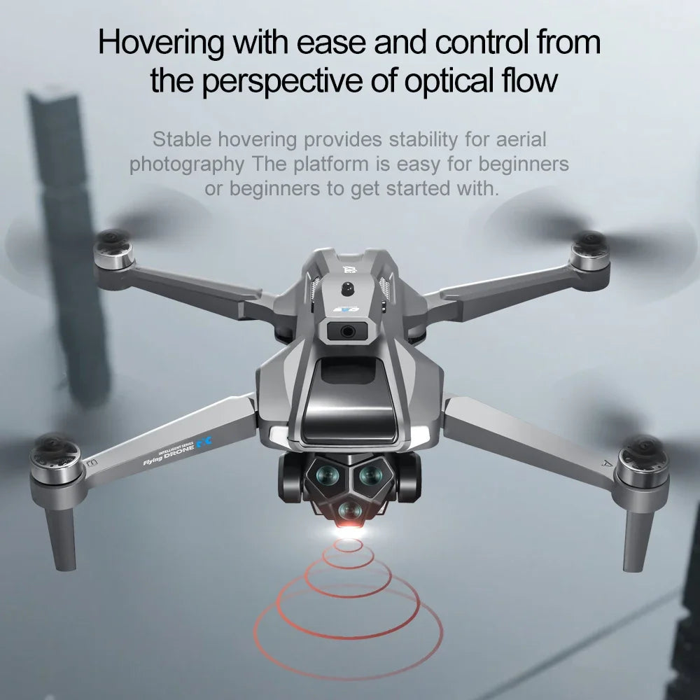 Drone Profesional 8K Dual Camera Brushless Motor Obstacle Avoidance Dron RC Helicopter Foldable Quadcopter