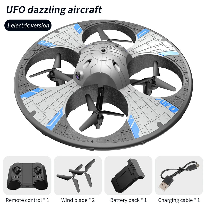 RC Drone with Camera HD UAV UFo Intelligent Obstacle 360° Avoidance Aerial Aircraft Mini Helicopter Dron 2.4G Toys For Kids gift