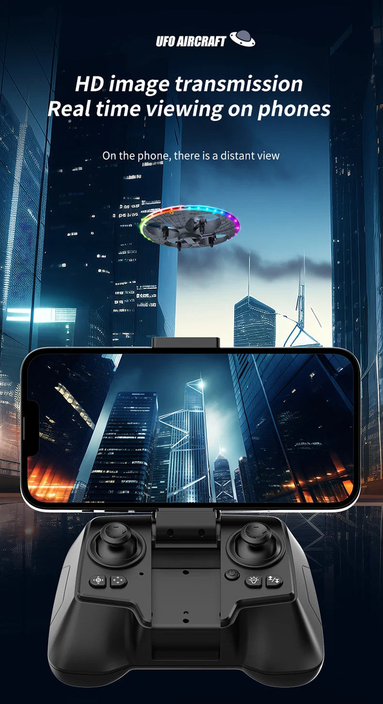 RC Drone with Camera HD UAV UFo Intelligent Obstacle 360° Avoidance Aerial Aircraft Mini Helicopter Dron 2.4G Toys For Kids gift