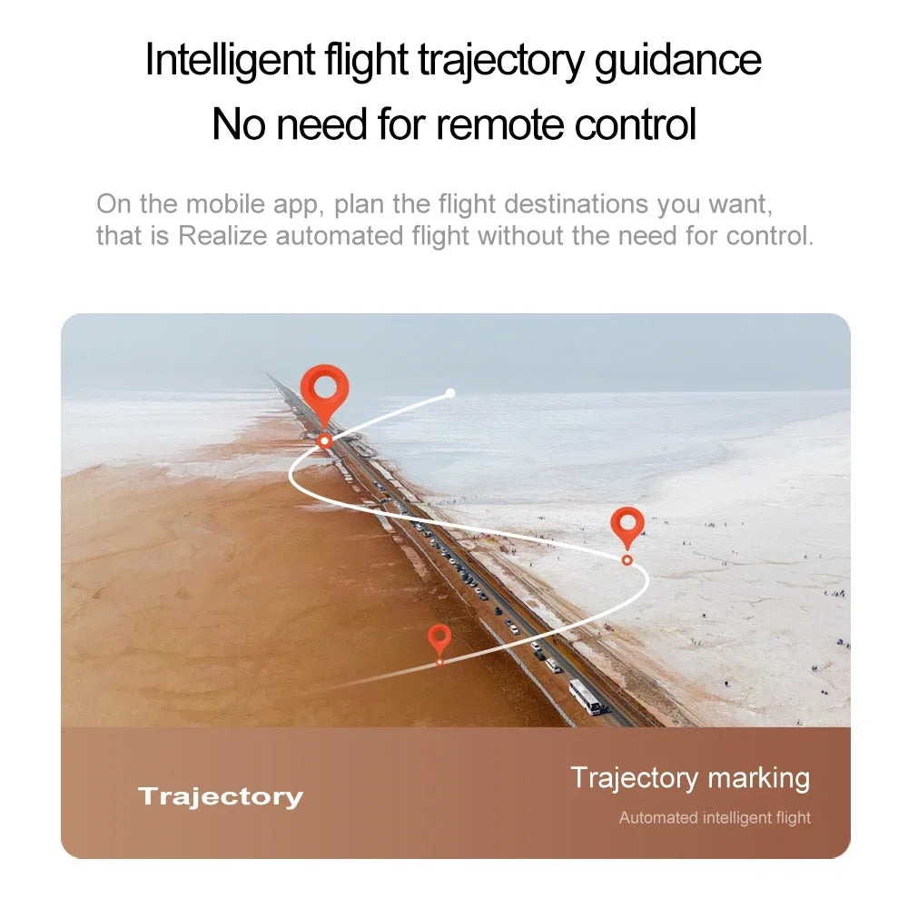 Drone Profesional 8K Dual Camera Brushless Motor Obstacle Avoidance Dron RC Helicopter Foldable Quadcopter