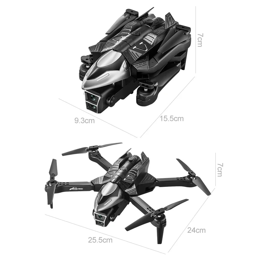 Drone Spray Fighter HD Dual Camera A66 Aerial Photography Drone Obstacle Avoidance Optical Flow with WIFI Signal Headless Mode