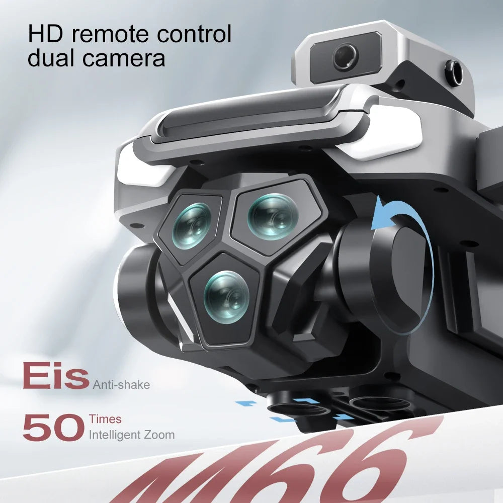 Drone Profesional 8K Dual Camera Brushless Motor Obstacle Avoidance Dron RC Helicopter Foldable Quadcopter